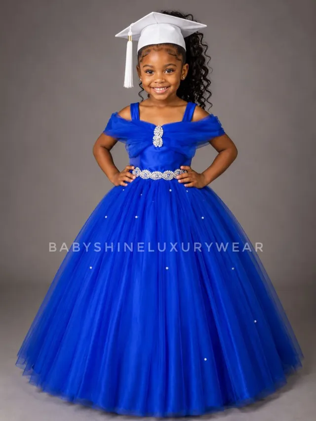 Graduation Blue Gown