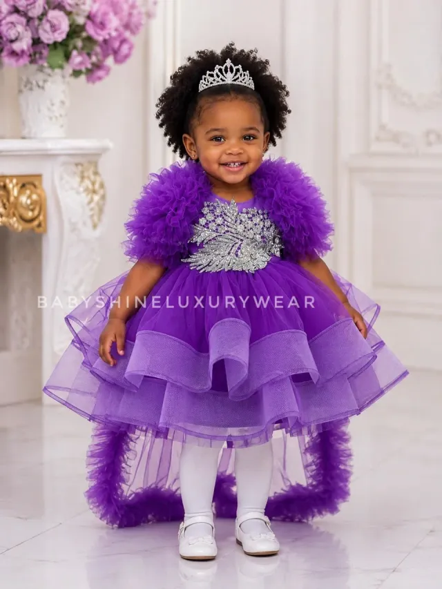 violet Detachable Dress