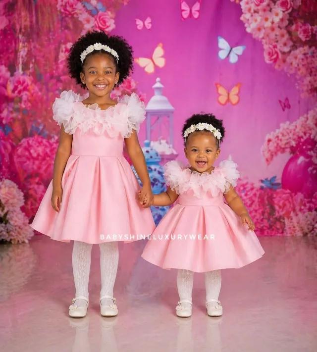 Baby Pink Scuba Dress