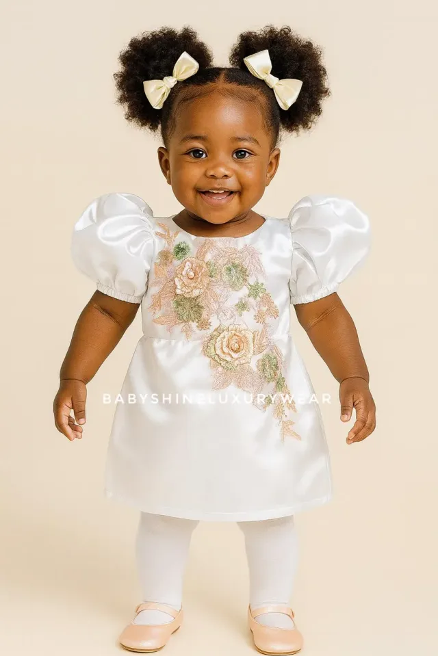 A Shape Flower Dress