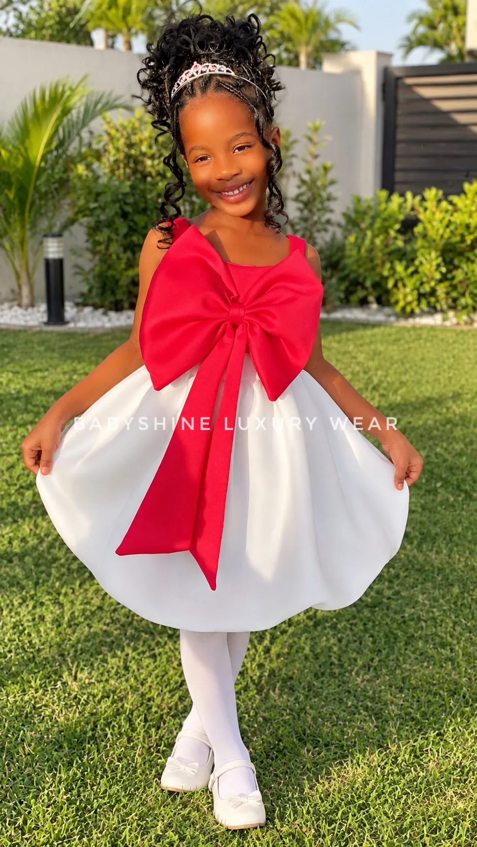 Cutie Pie dress White pink – photo 2