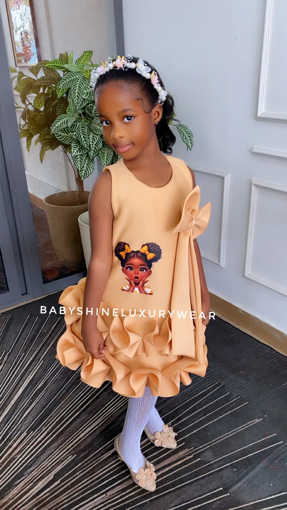 Nude African Barbie Dress – photo 2