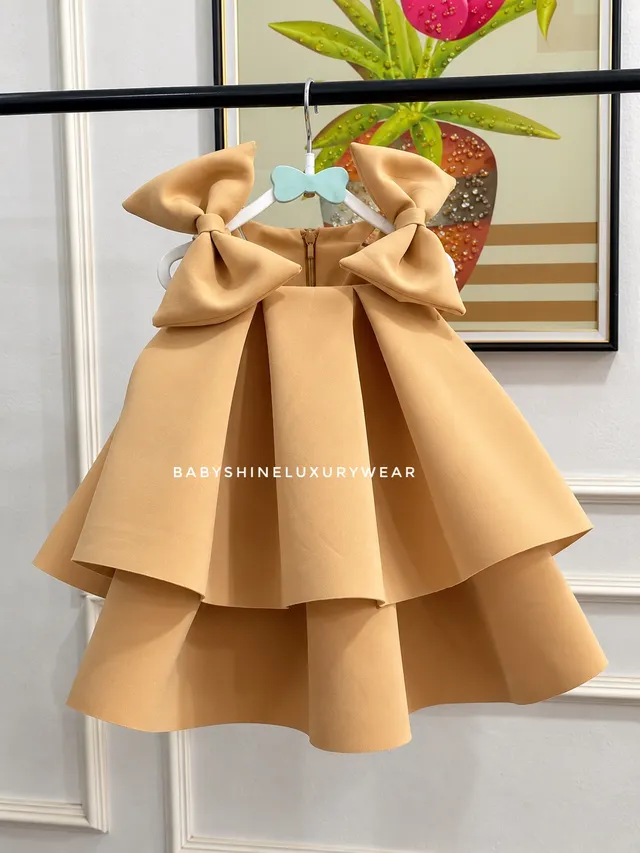 Twin sister dress nude