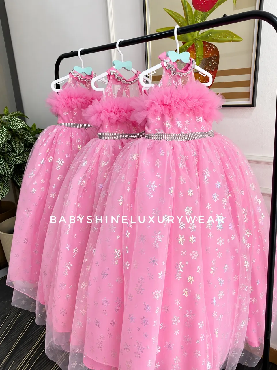 Pink Frozen Halter Dress – photo 2