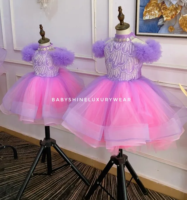 Candy pink purple Dress