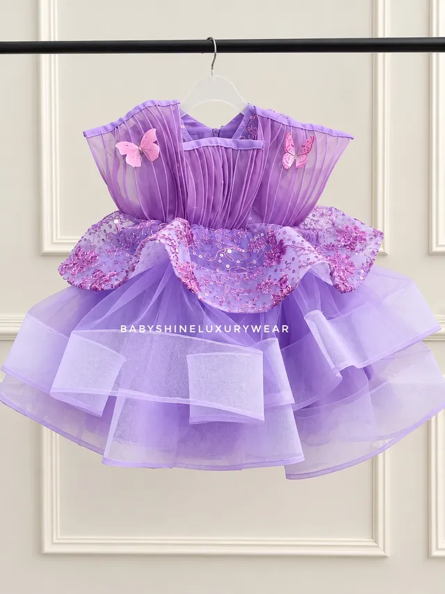 Alicia dress purple