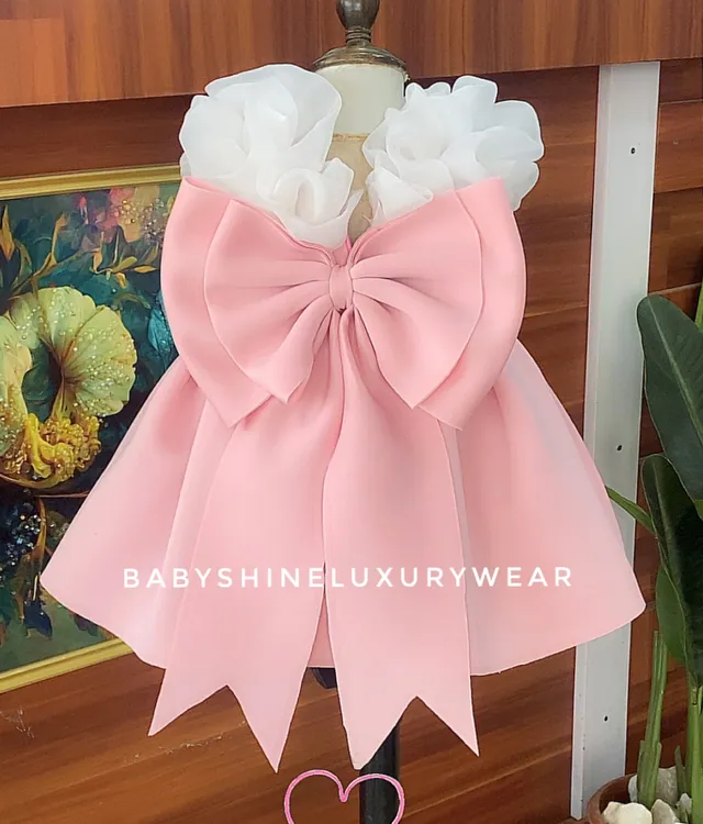 Baby Pink Scuba Dress